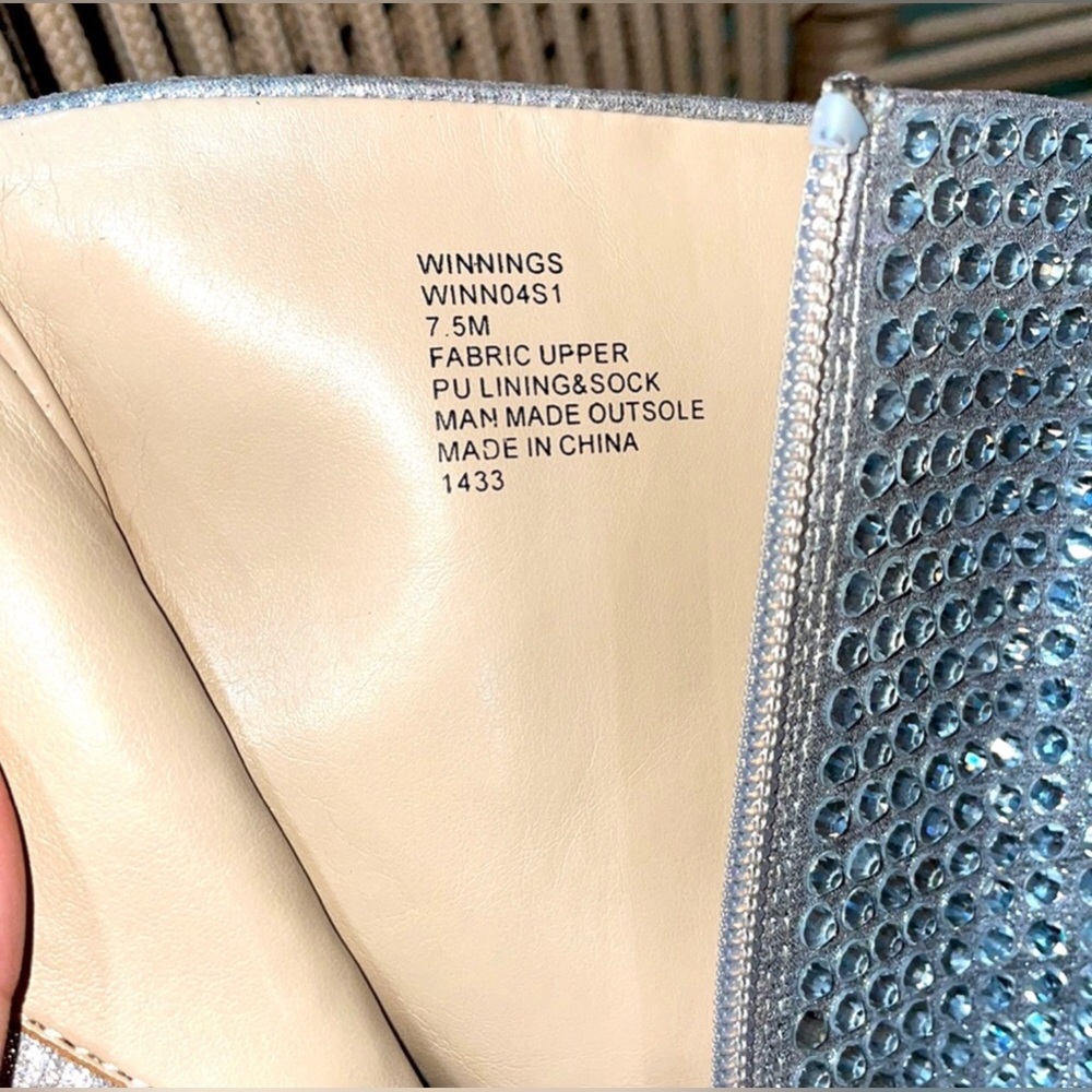 Steve Madden Winnings Rhinestone Booties - Picture 2 of 7